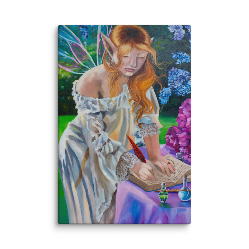 Arcane Studies Canvas Print