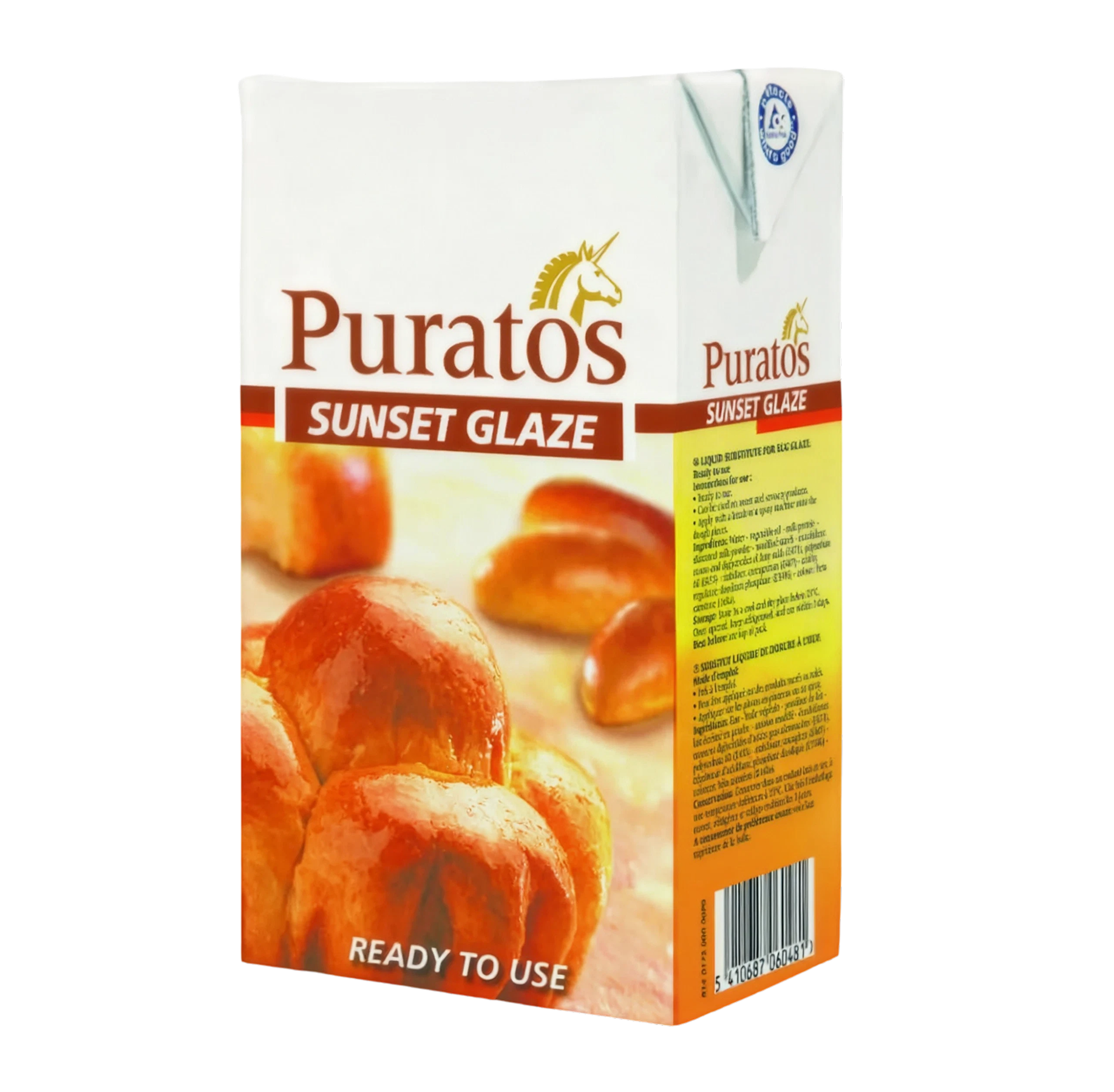 Brillo Líquido Sunset Glaze Puratos (Sustituto de Huevo)
