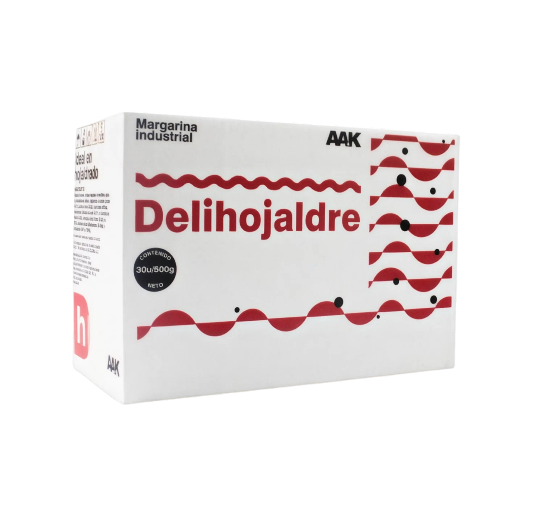 Margarina Delihojaldre AAK 500g