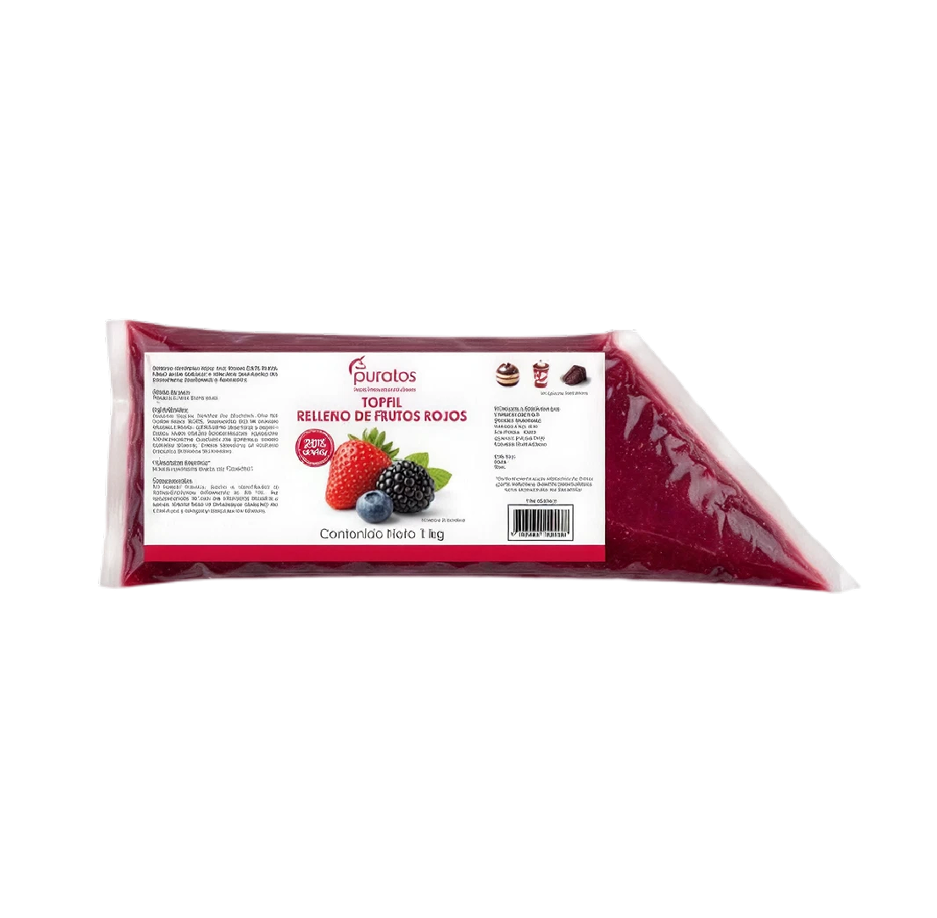 Relleno Frutal Puratos Topfil Frutos Rojos (20% Fruta)