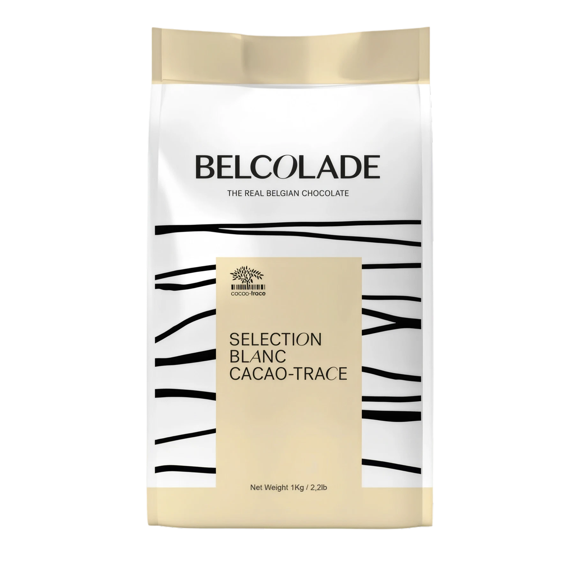 Chocolate Blanco Real Belcolade Selection Blanc (Cacao-Trace)