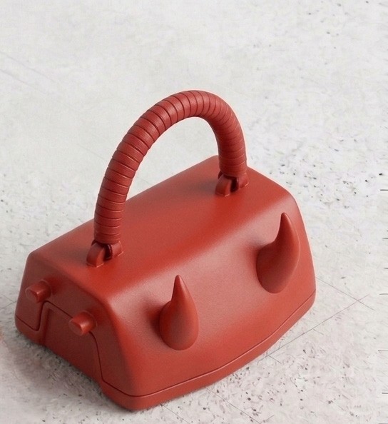 Borsa Devil Rosso