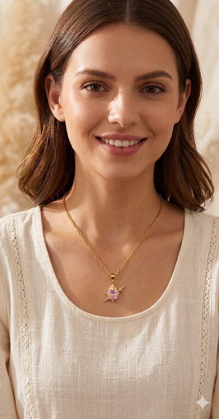 Collar Inmaculado Corazon de María