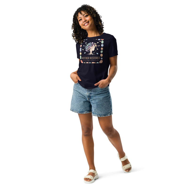 Mother Restored Pastel Square Women's Relaxed T-Shirt