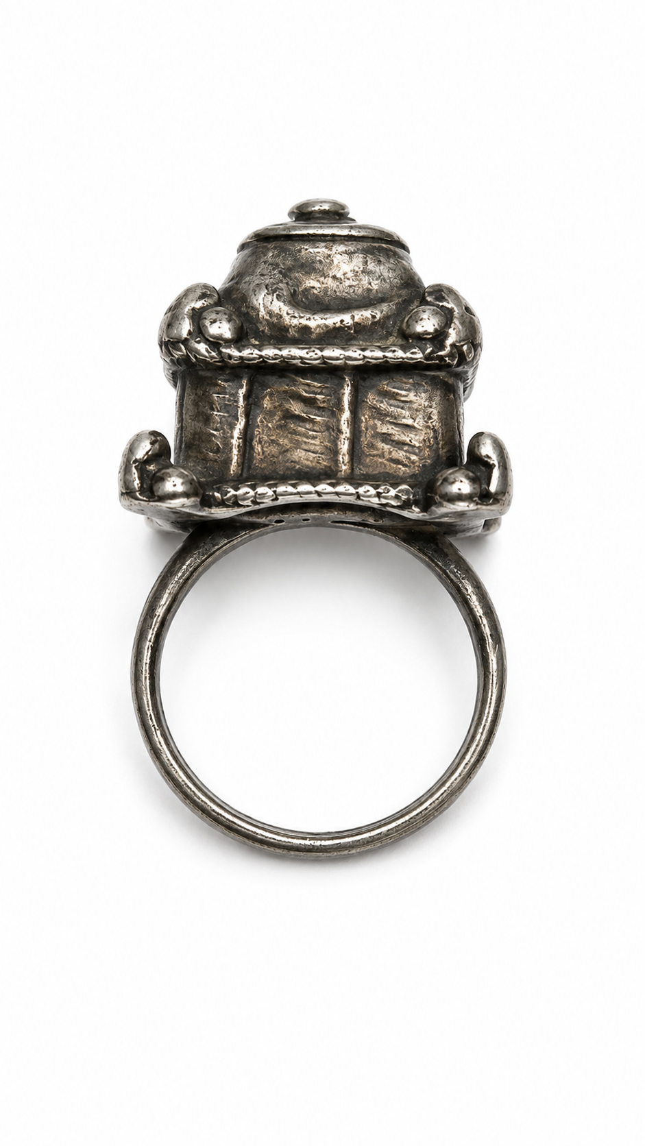 Vintage Indian Silver Ring~Size 8.5