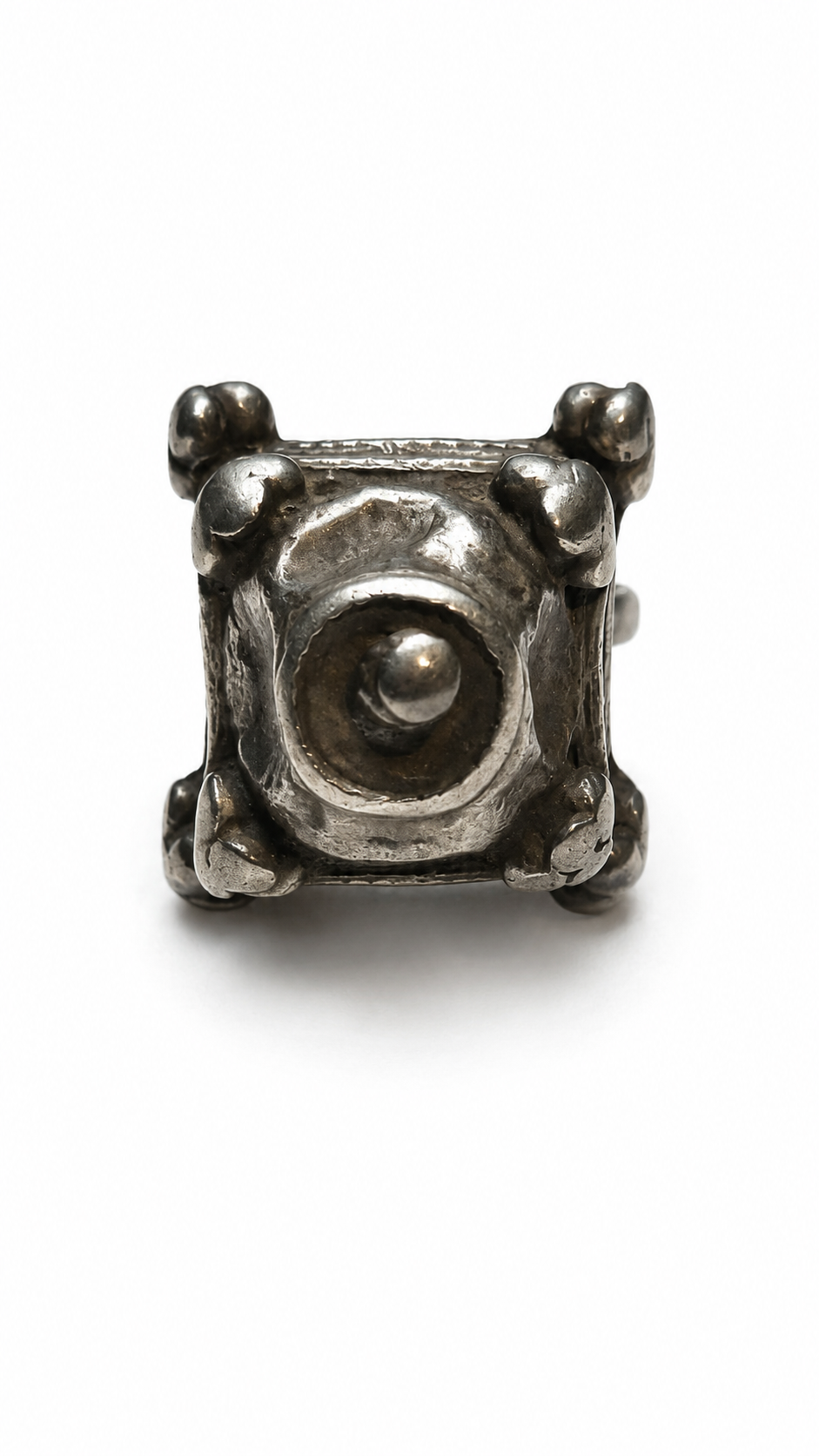 Vintage Indian Silver Ring~Size 8.5