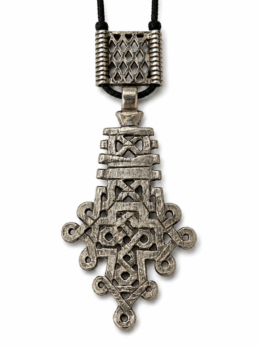 Adjustable Ethiopian Coptic Cross Necklace