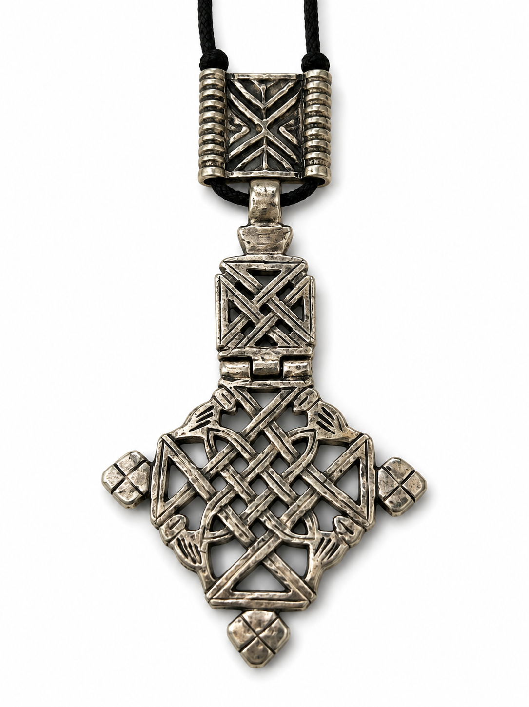 Adjustable Ethiopian Coptic Cross Necklace