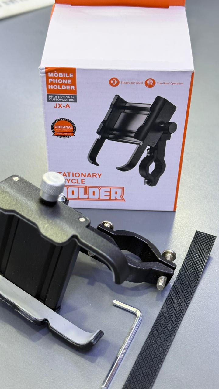 SOPORTE DE MOTO PARA CELULAR METALICO/ALUMINIO( J-1001A )