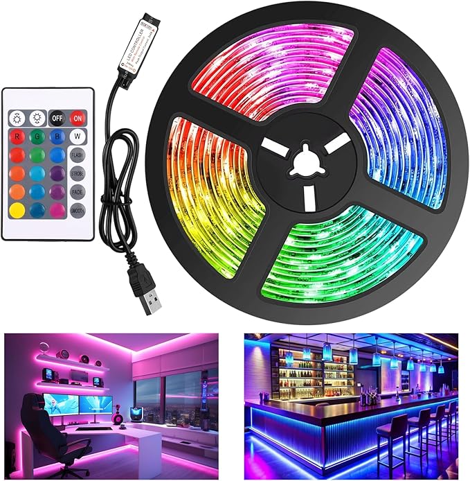 LS-T02 TIRA LED RGB 2MTS USB