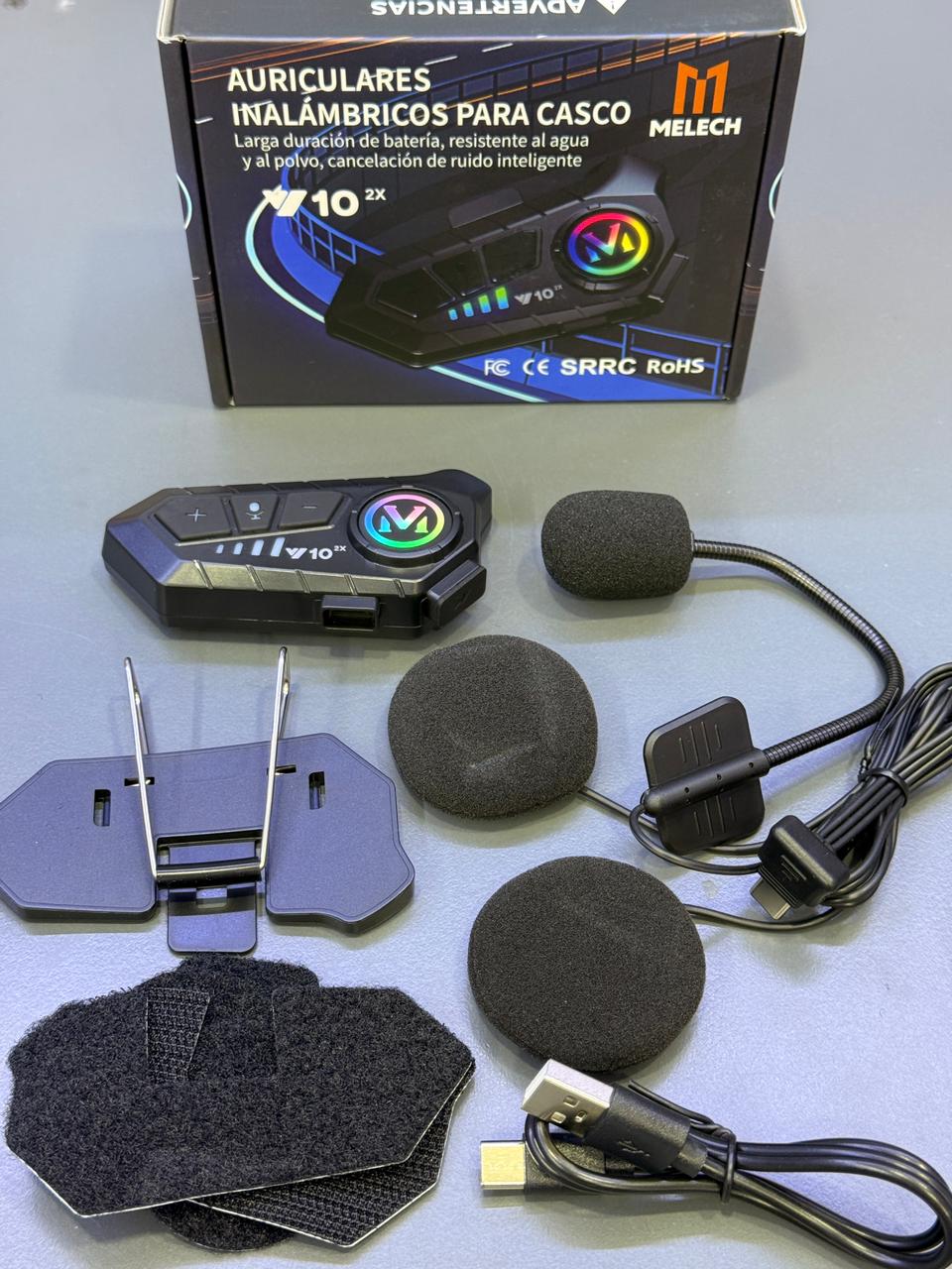 INTERCOMUNICADOR Y AURICULAR PARA CASCO (M-576 )