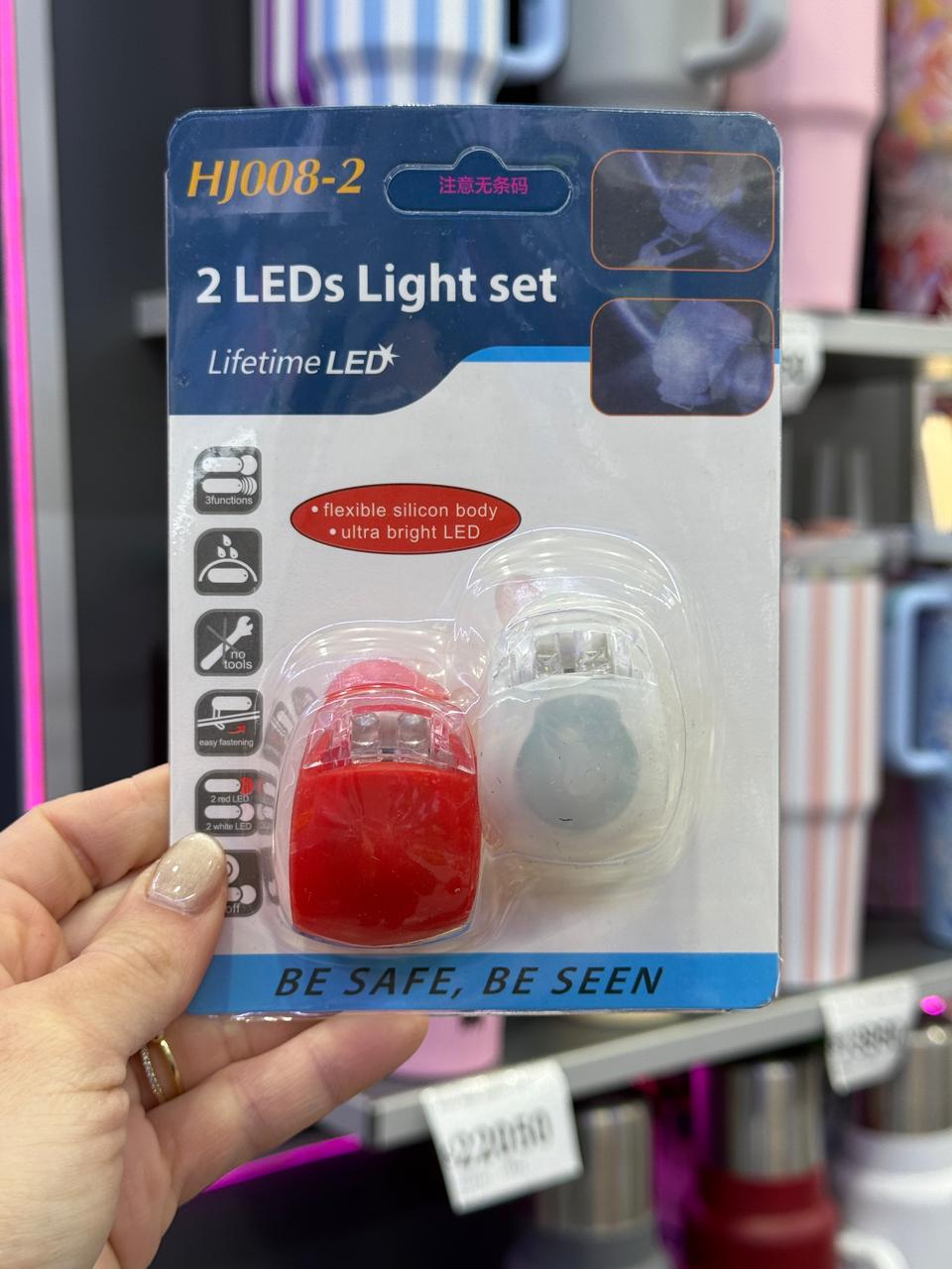 LUZ PARA BICI DE SILICONA (21267 )
