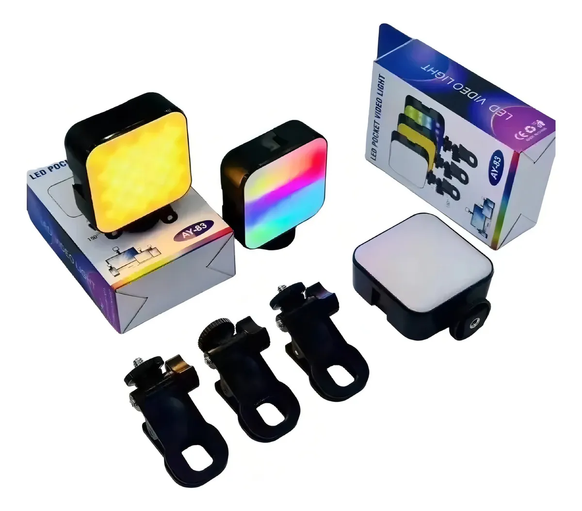 FLASH LED RGB RECARGABLE(AY-83) 