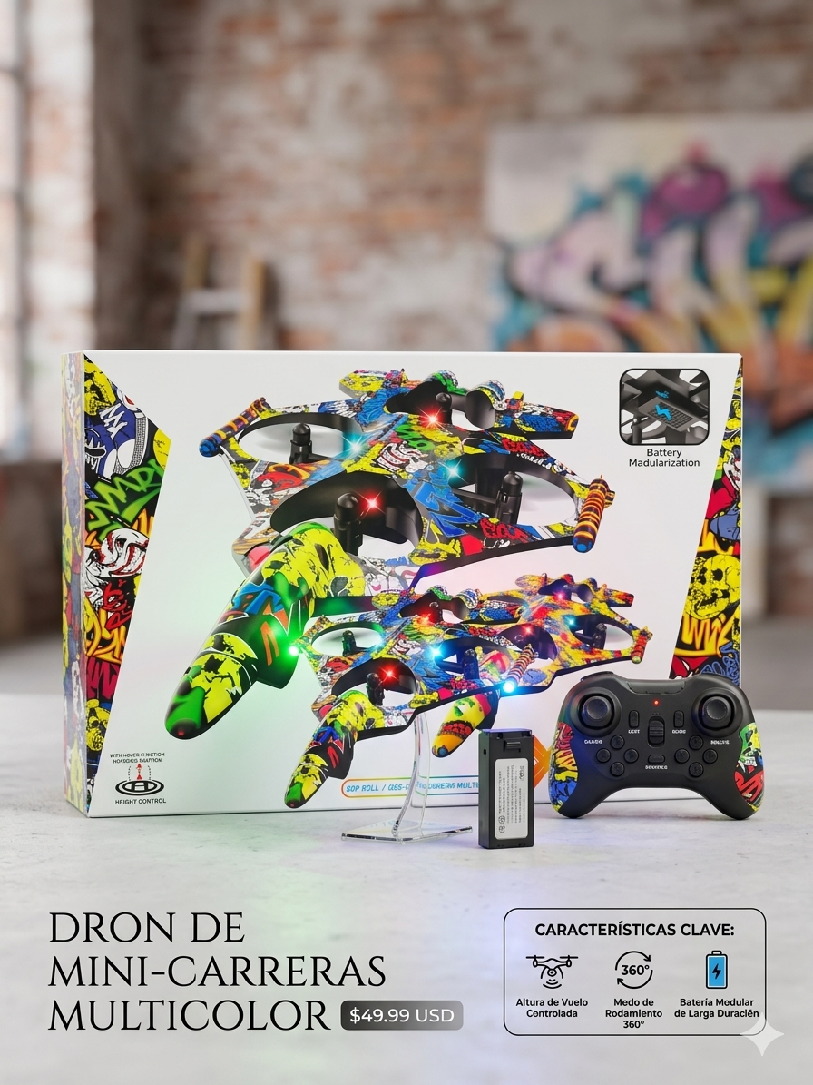 DRONE CUADRICOPTERO CONTROL(612 )