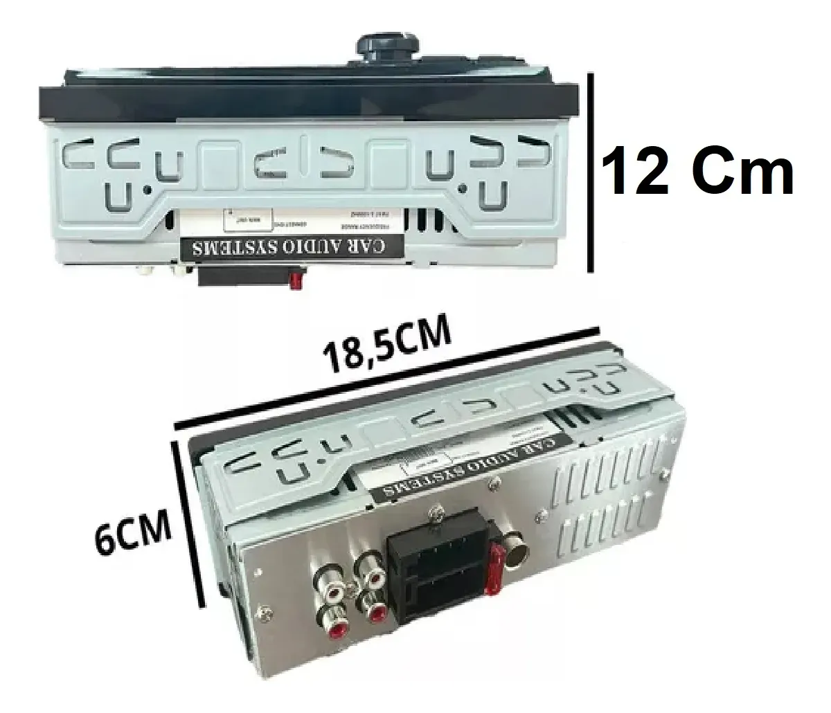 LED AUTO STEREO FIJO P/AUTO (1784)