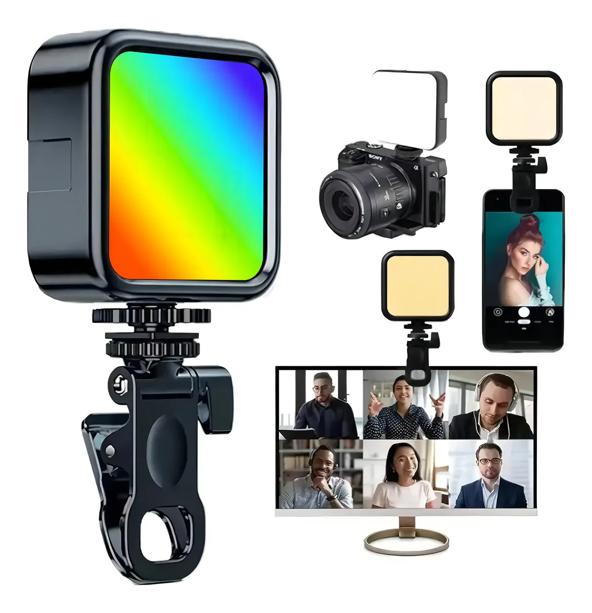 FLASH LED RGB RECARGABLE(AY-83) 