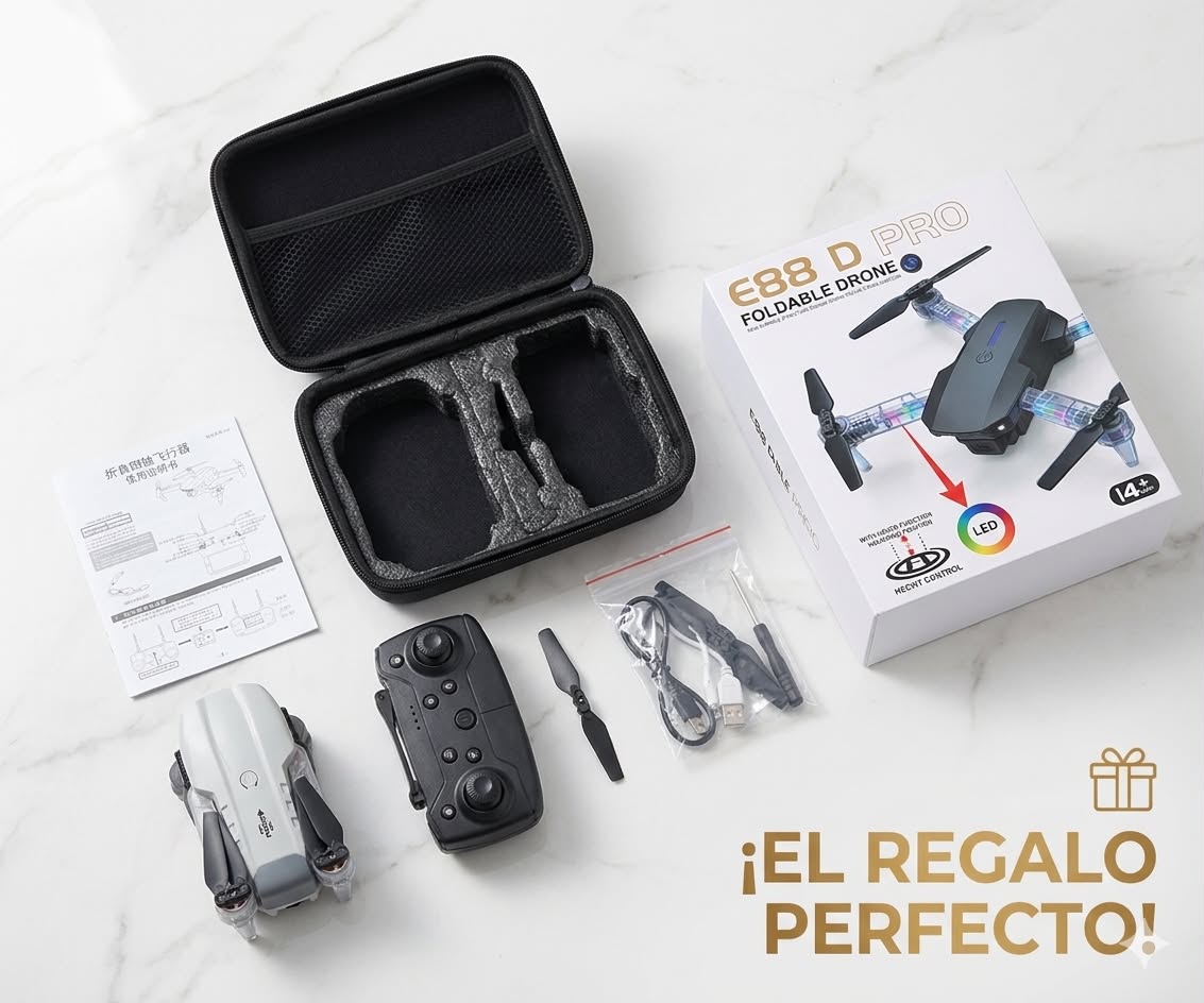 DRONE E88 D PRO CON CONTROL(E99DPRO )