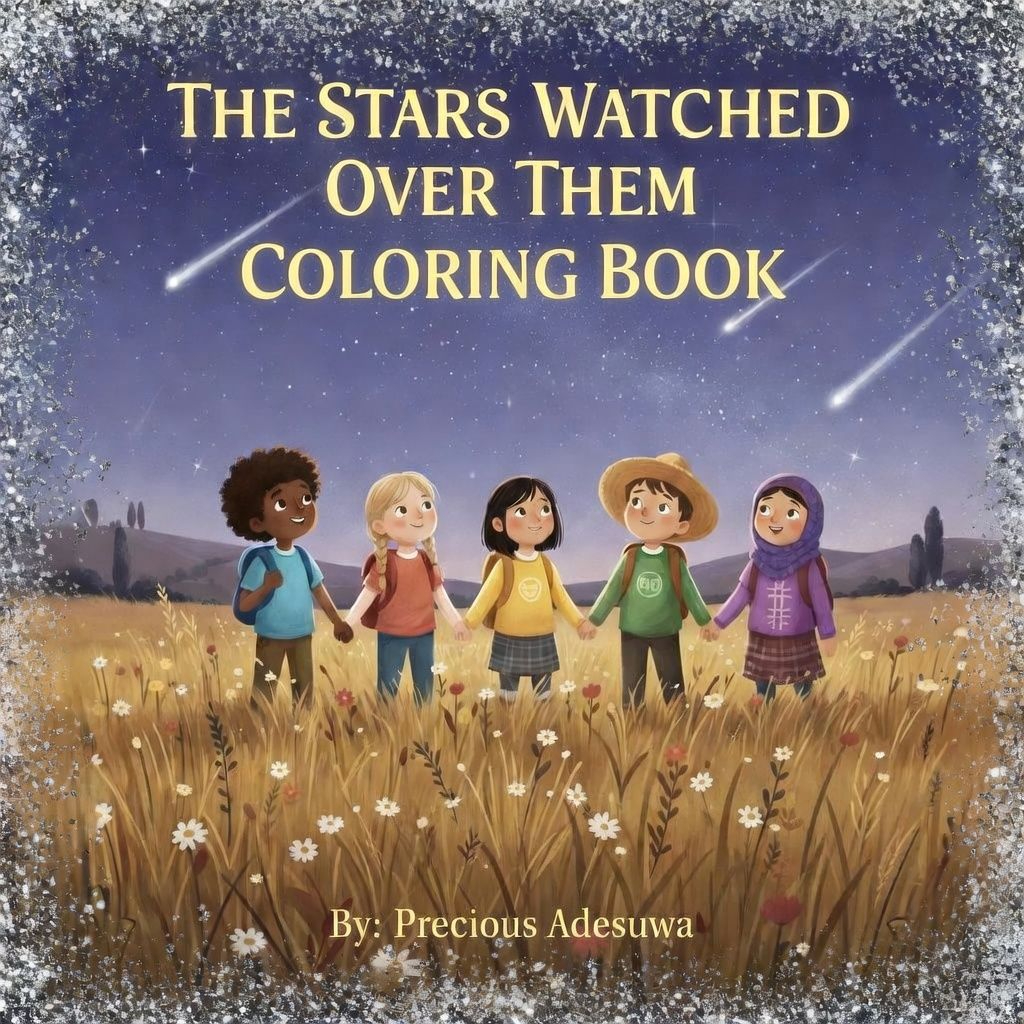 The Stars Watched Over Them: E-Book in EPUB & PDF, Activity Workbook & Quiz, Coloring Book and Audio book in MP3 