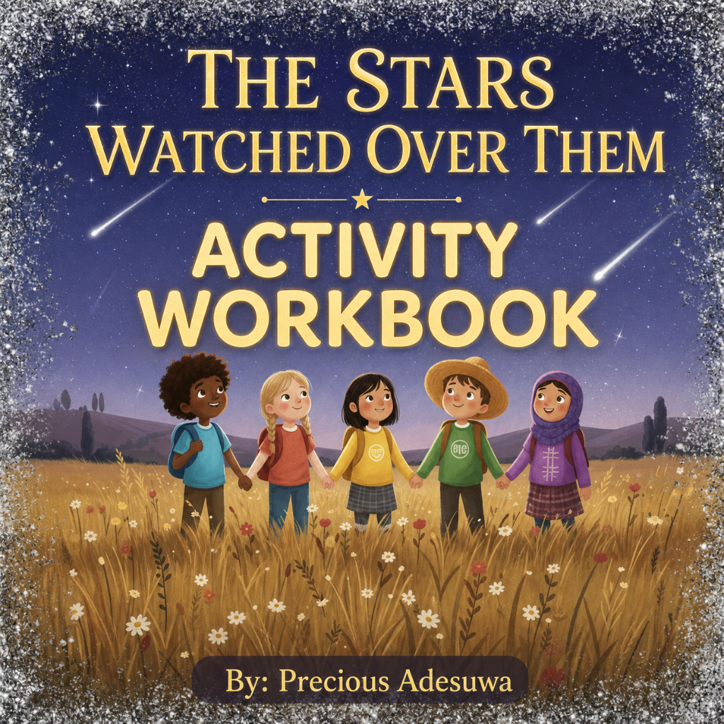 The Stars Watched Over Them: E-Book in EPUB & PDF, Activity Workbook & Quiz, Coloring Book and Audio book in MP3 