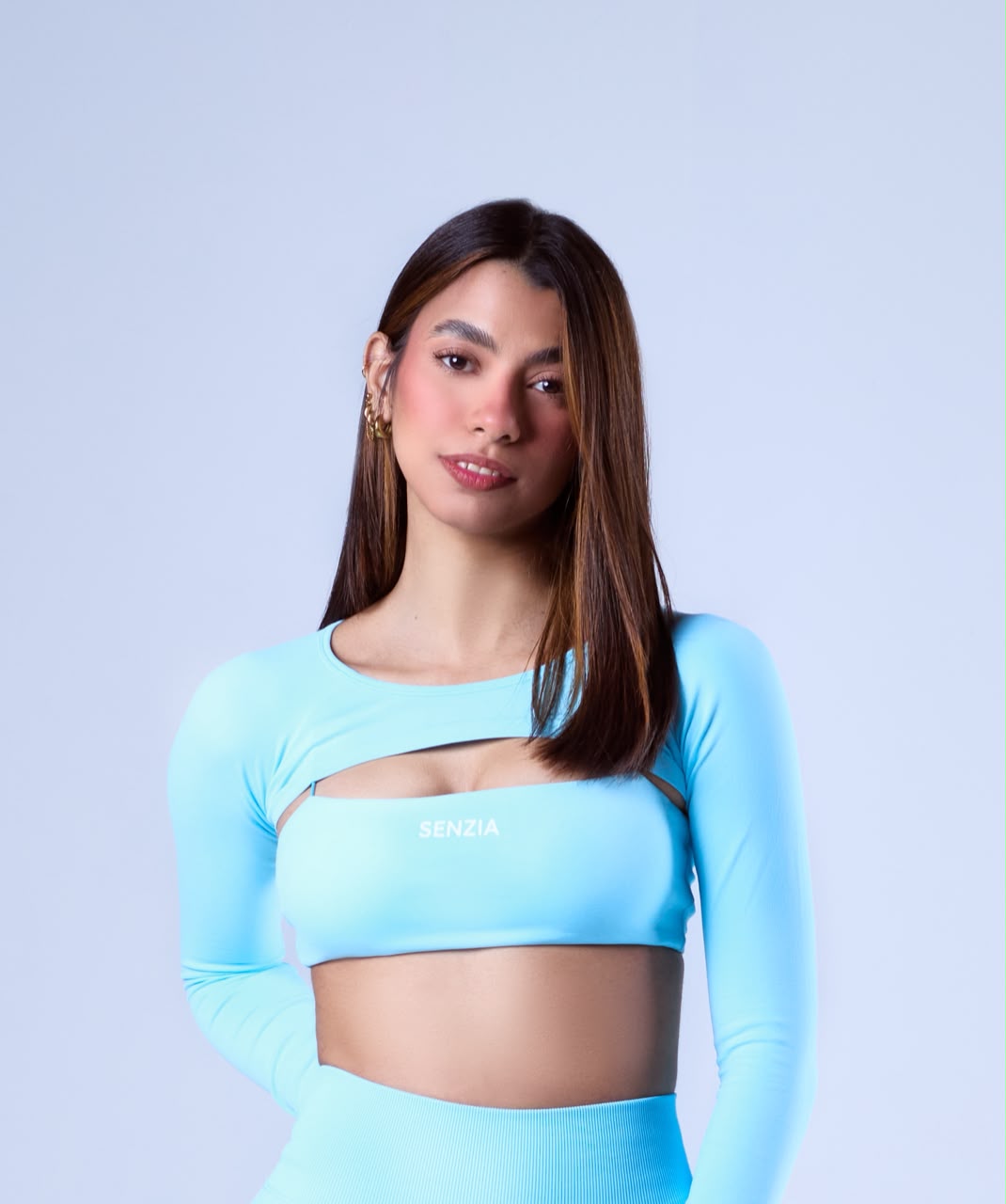 Sport Bra & Sleeves Cloud Senzia