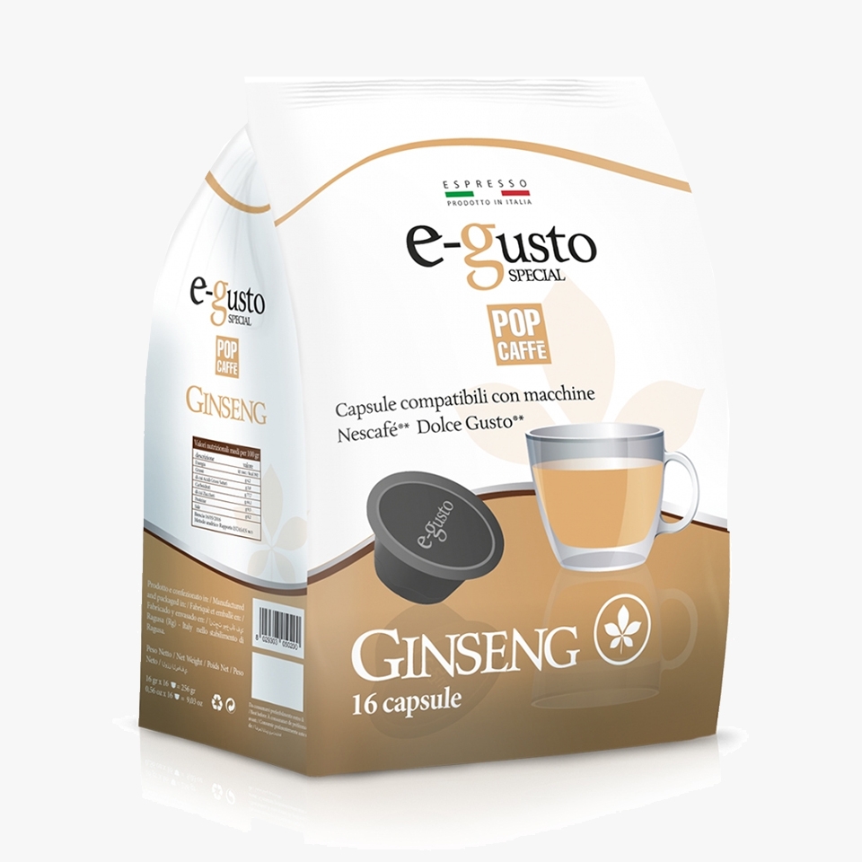 Pop Caffe Ginseng - 16 capsule · Dolce Gusto