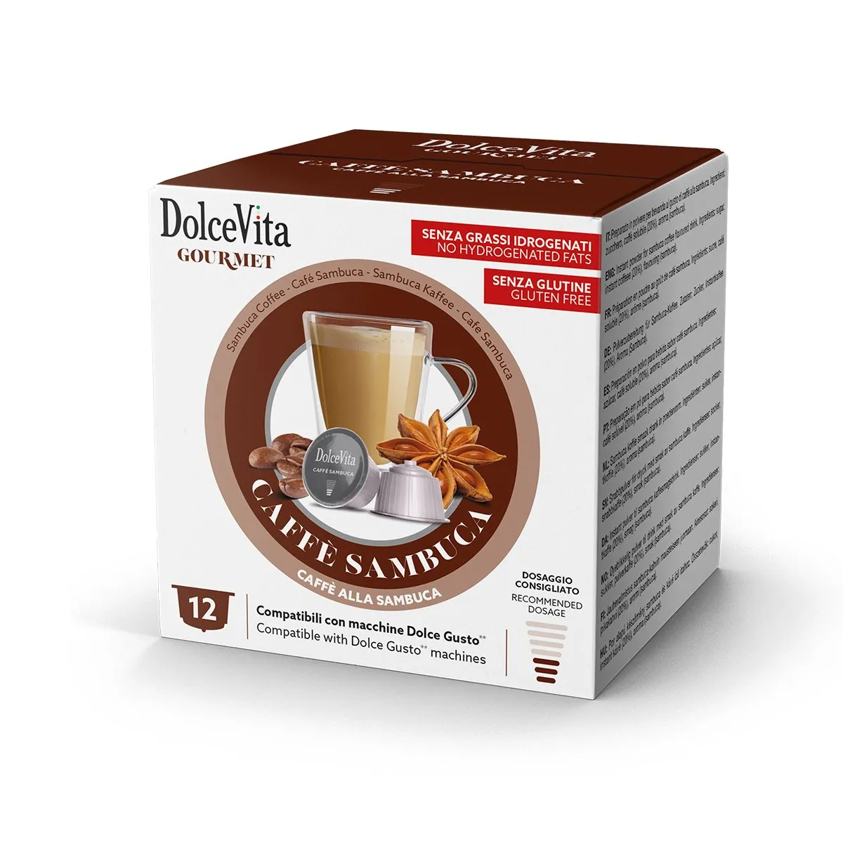 Dolce Vita Sambuca - 12 capsule · Dolce Gusto
