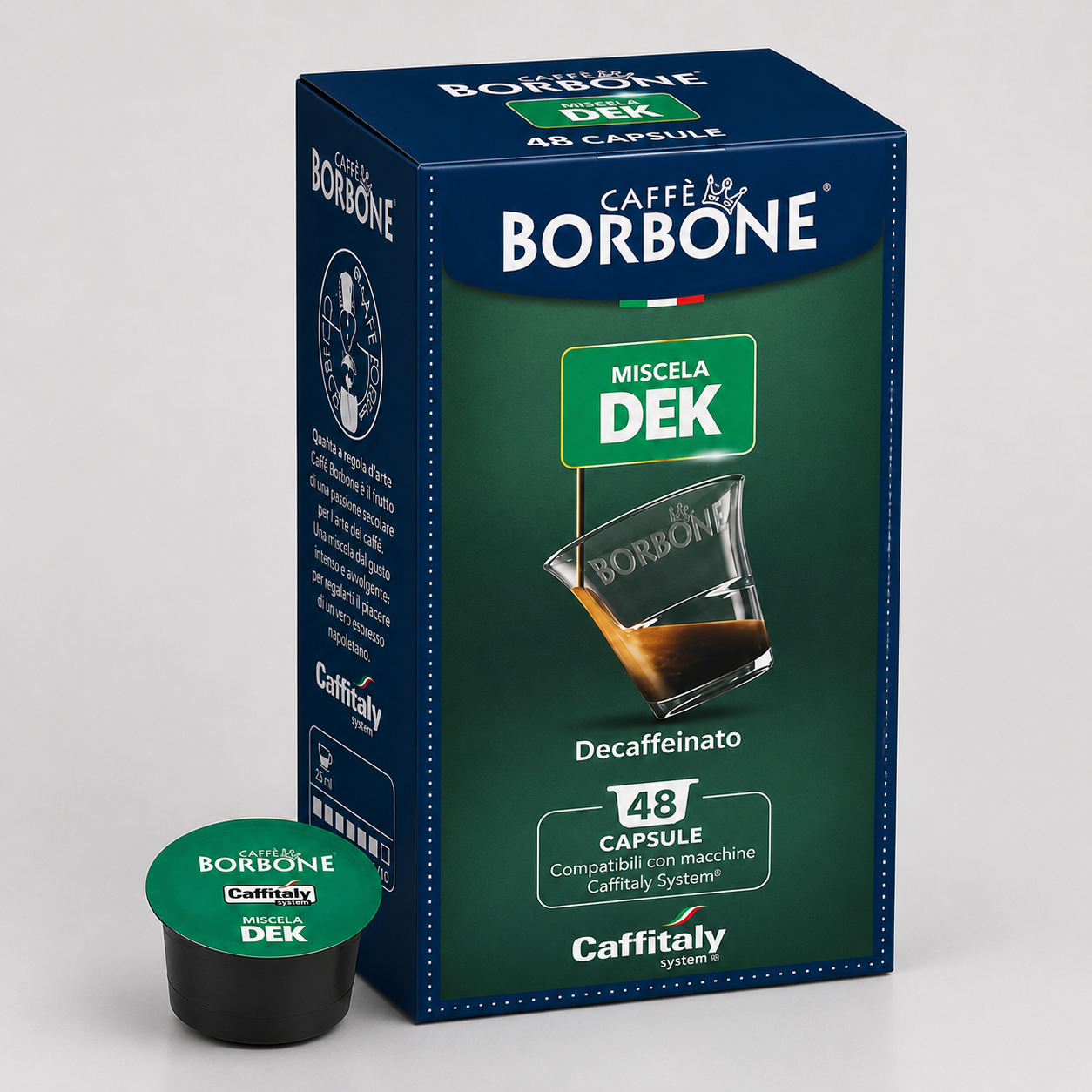 Borbone Dek - 48 capsule · Caffitaly