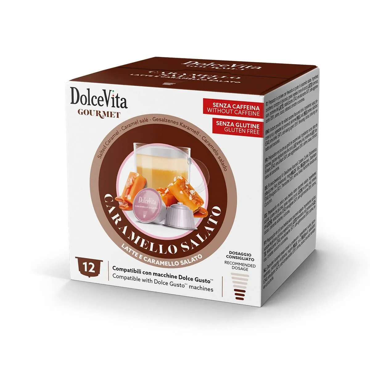 Dolce Vita Caramello Salato - 12 capsule · Dolce Gusto