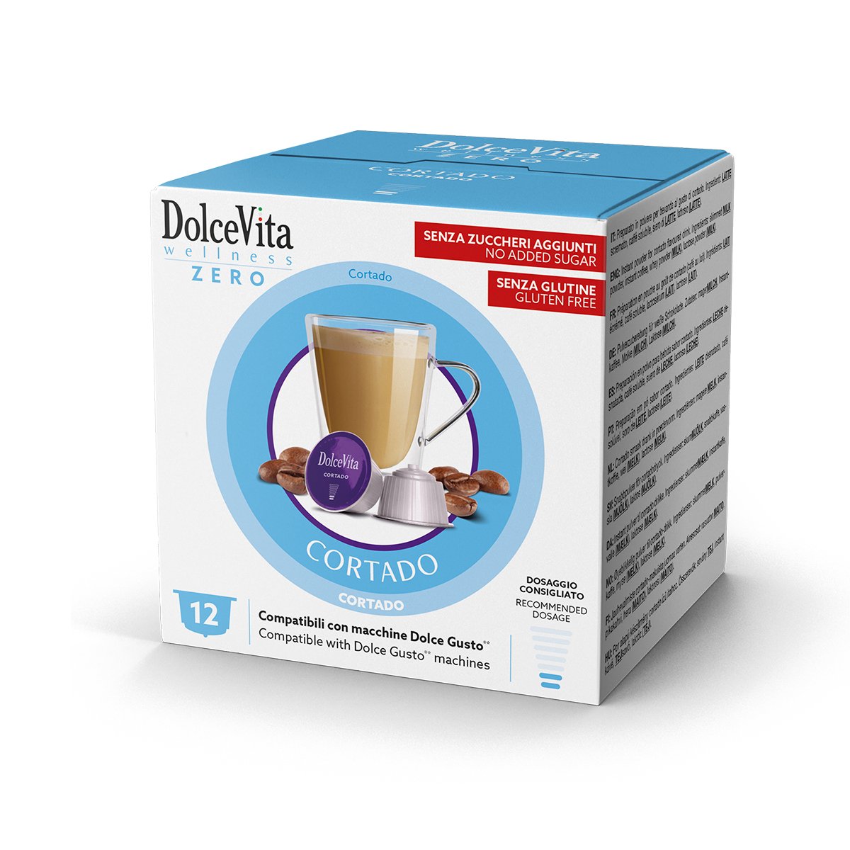 Dolce Vita Cortado - 12 capsule · Dolce Gusto