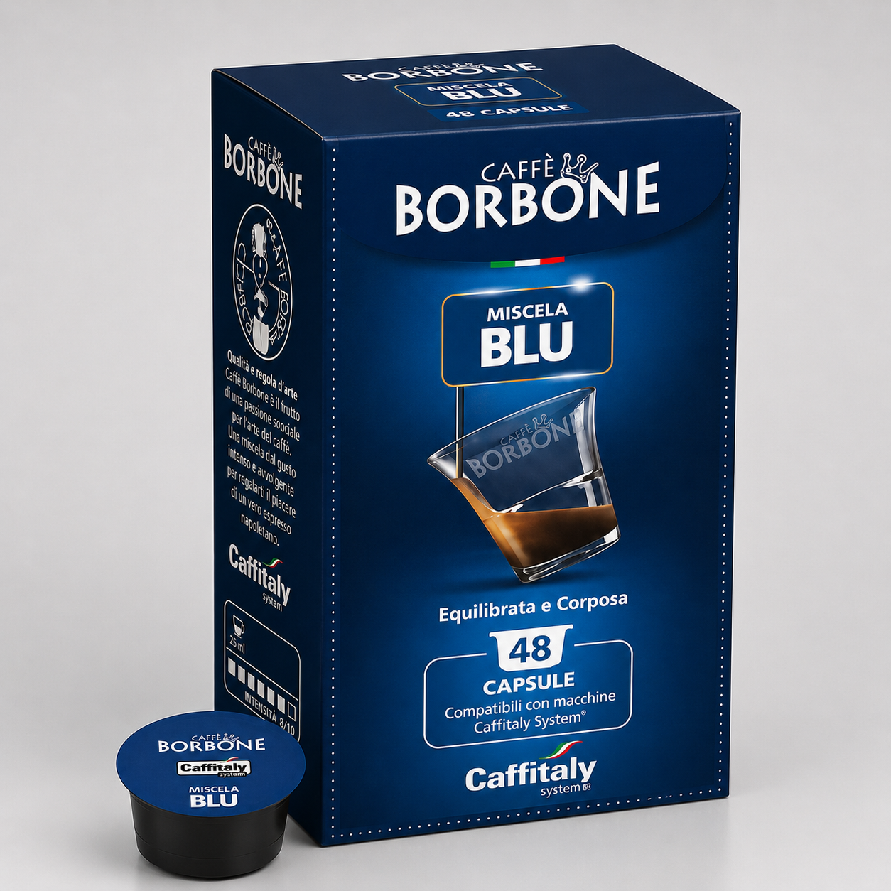 Borbone Blu - 48 capsule · Caffitaly