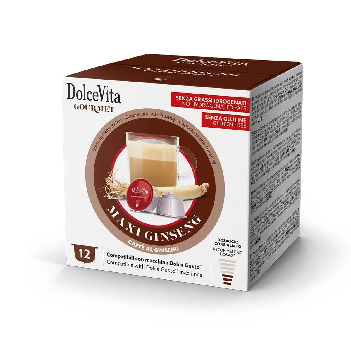 Dolce Vita Ginseng - 12 capsule · Dolce Gusto