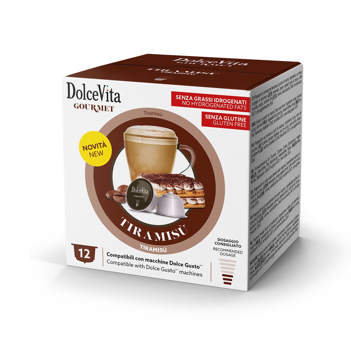 Dolce Vita Tiramisu - 12 capsule · Dolce Gusto