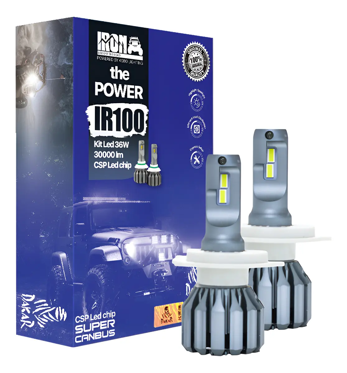 KIT LED IR100 60000 LM CSP CANBUS