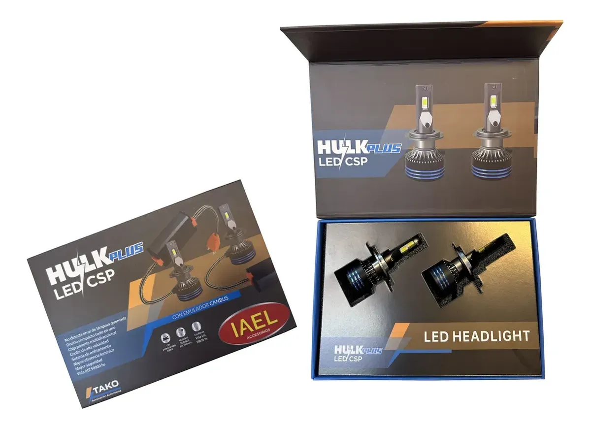 KIT DE LED HULK PLUS CANBUS CSP 40000 LM