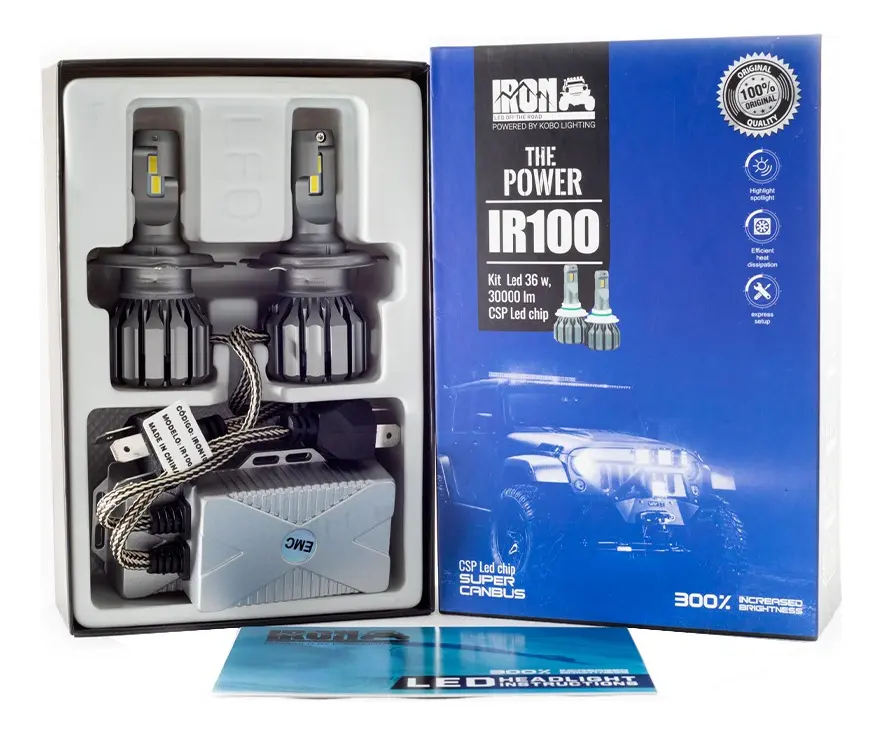 KIT LED IR100 60000 LM CSP CANBUS