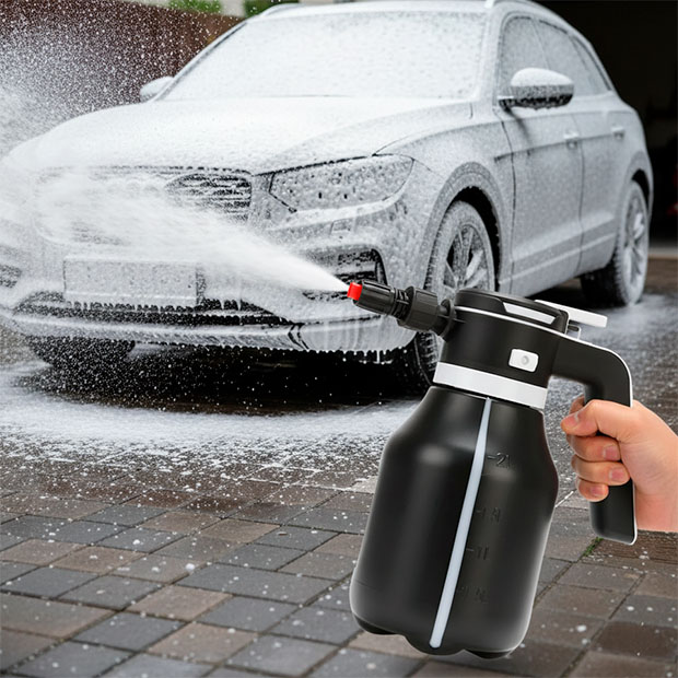 PULVERIZADOR GENERADOR DE ESPUMA INALAMBRICO 2L IAEL LAVA AUTOS 01336