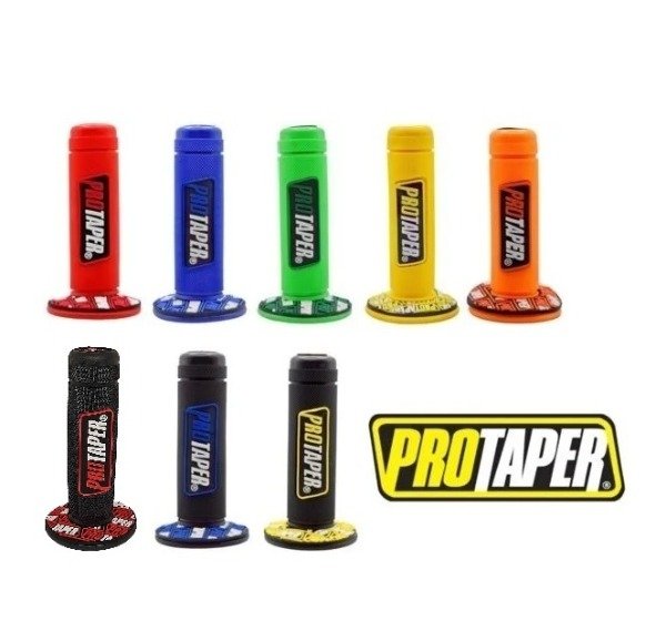 PUÑOS PRO TAPER UNIVERSALES MANOPLAS FUNDA DE MANUBRIO SELECCIONAR COLOR 