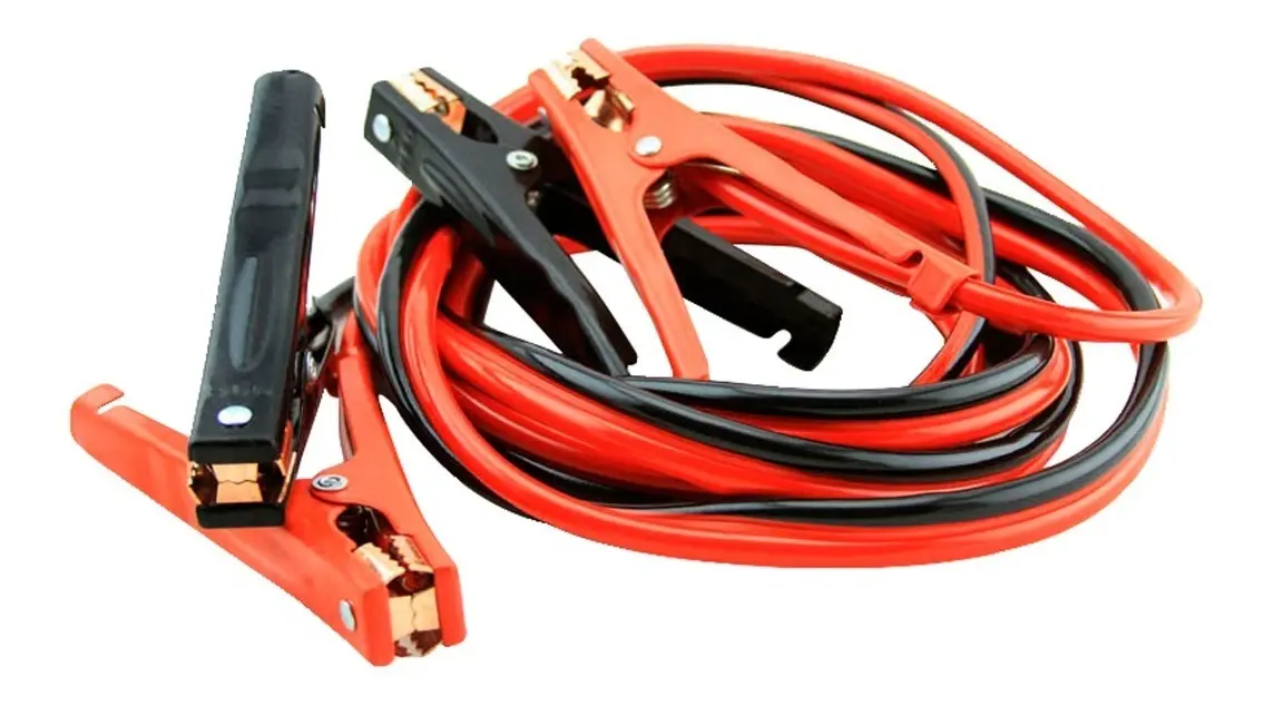 Cable Puente Batería 150 Amp Arranque Emergencia Seguridad 2.5 mts 01278