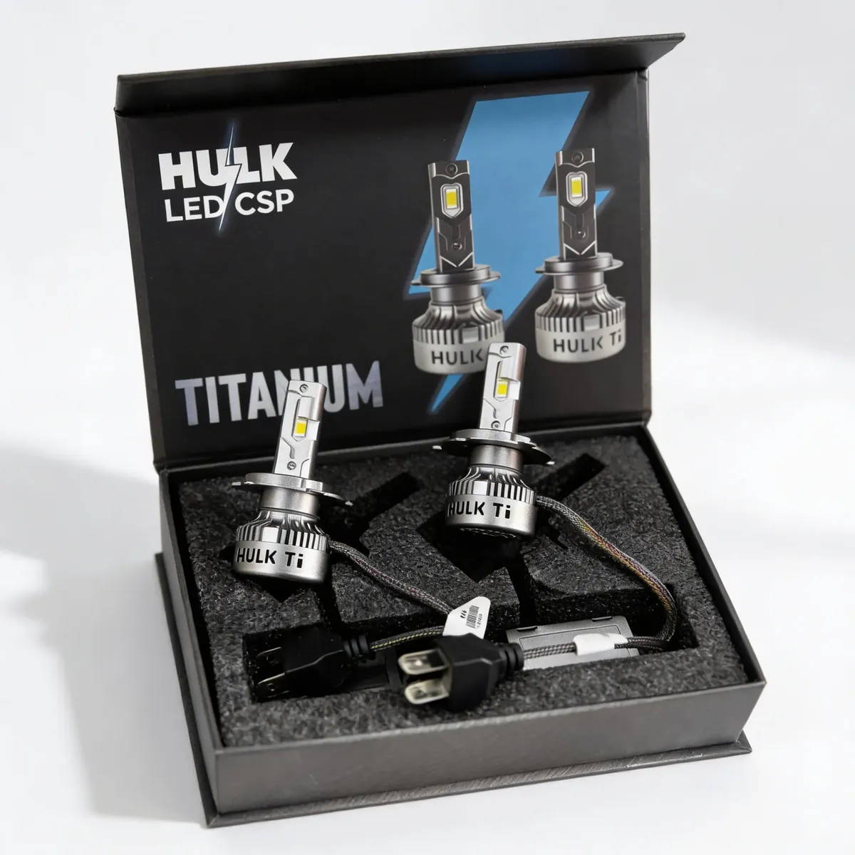 KIT DE LED HULK TITANIUM 60.000 LM 75W CANBUS SELECCIONAR CONECTOR
