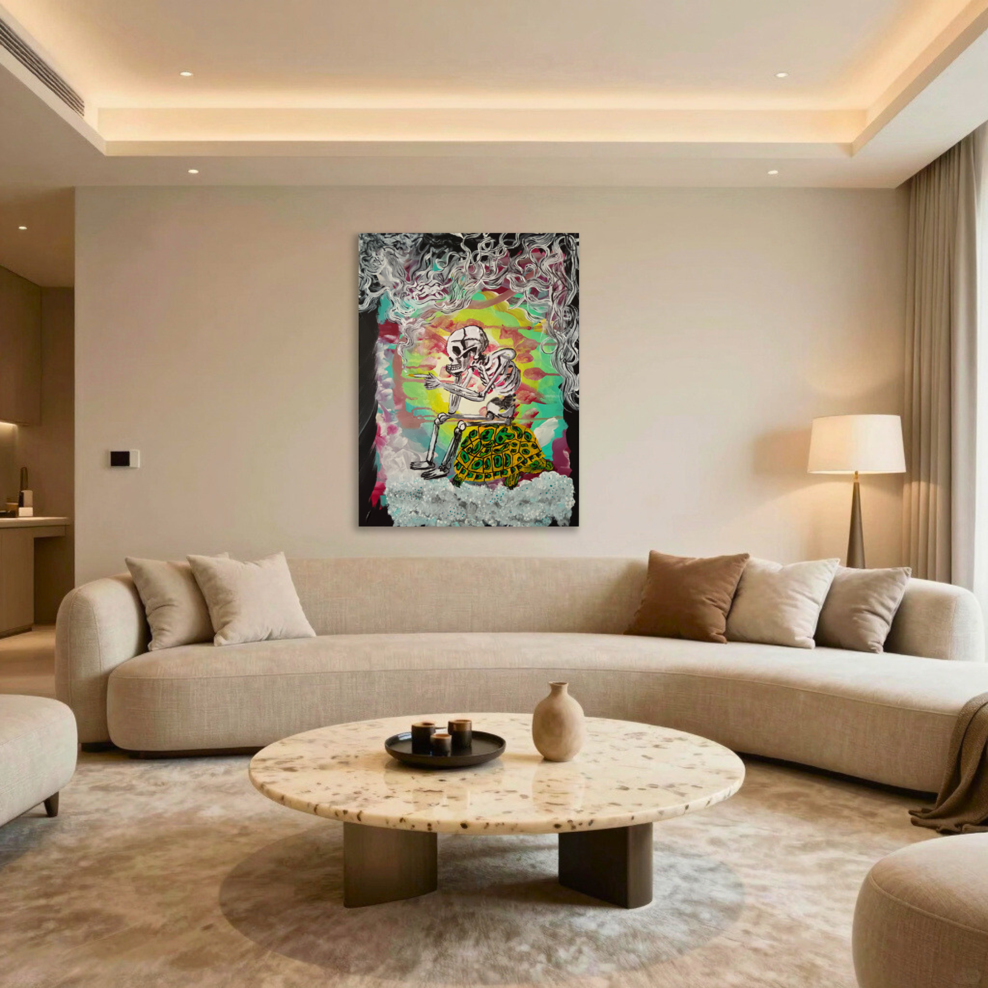 Smoke & Stillness Poster