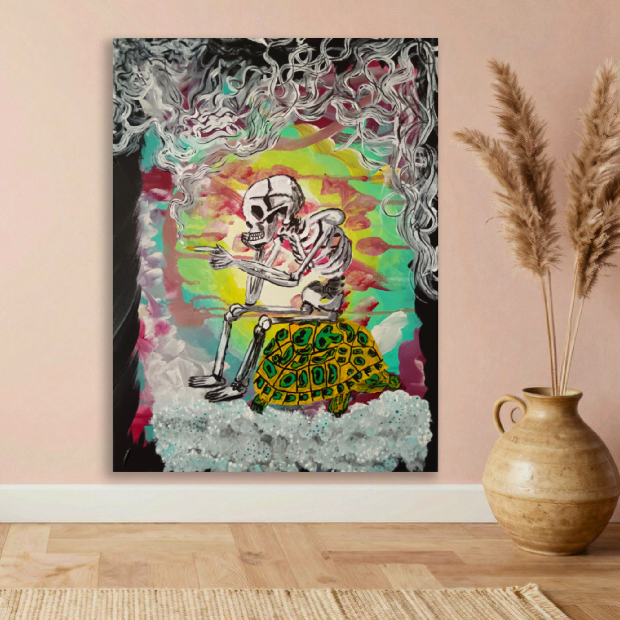 Smoke & Stillness Poster