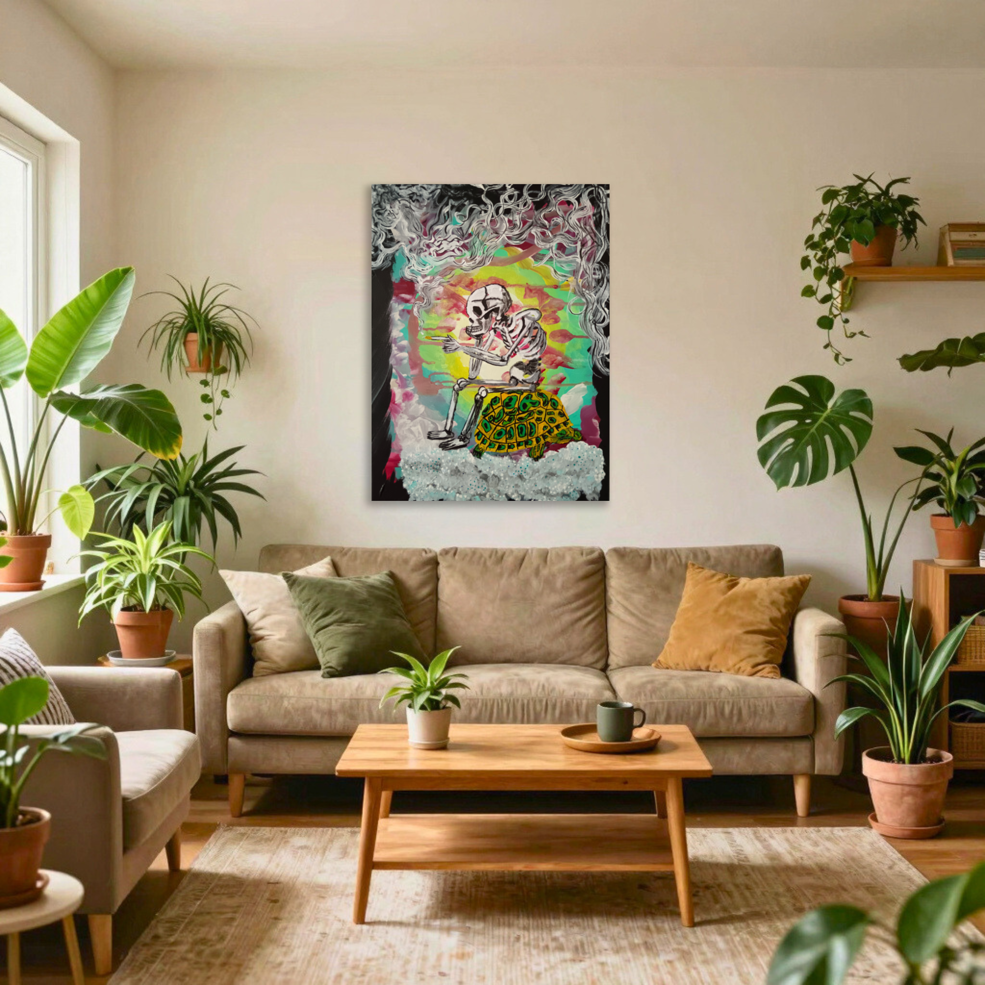 Smoke & Stillness Poster