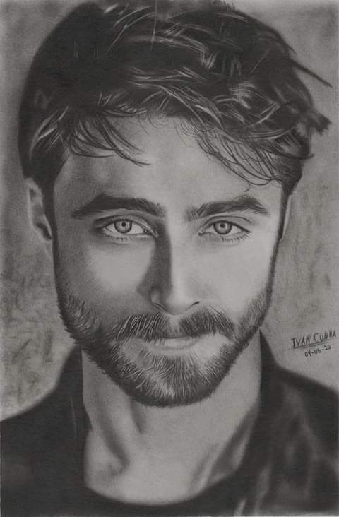 Realistic Graphite Portrait Drawing