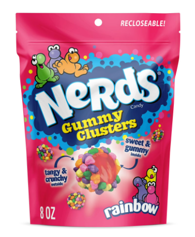 Gomitas Nerds Clusters Rainbow 226gr