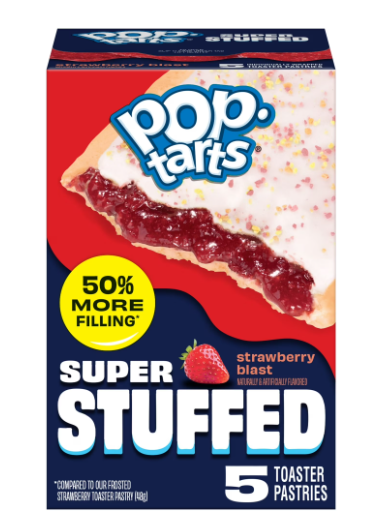 Pop-Tarts Super Rellena de Fresa  310gr