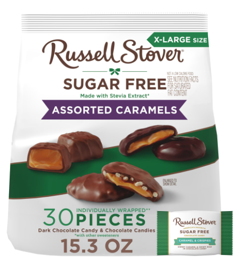 Russell Stover Caramelos Surtidos Sin Azúcar 445gr