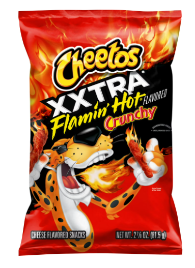 Cheetos XXtra Flamin' Hot Crunchy 240gr