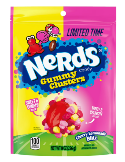 Nerds Gummy Clusters CerezaLimonada 226gr