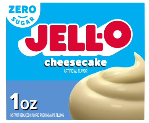 Jell-O Cheesecake Sin Azúcar 28g