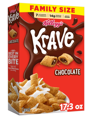 Cereal Krave Chocolate Tamaño Familiar